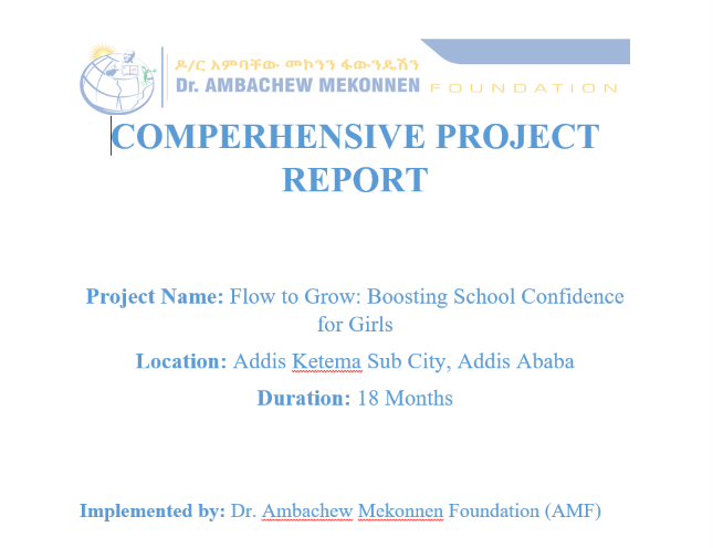 Flow to Grow Project Report Cover